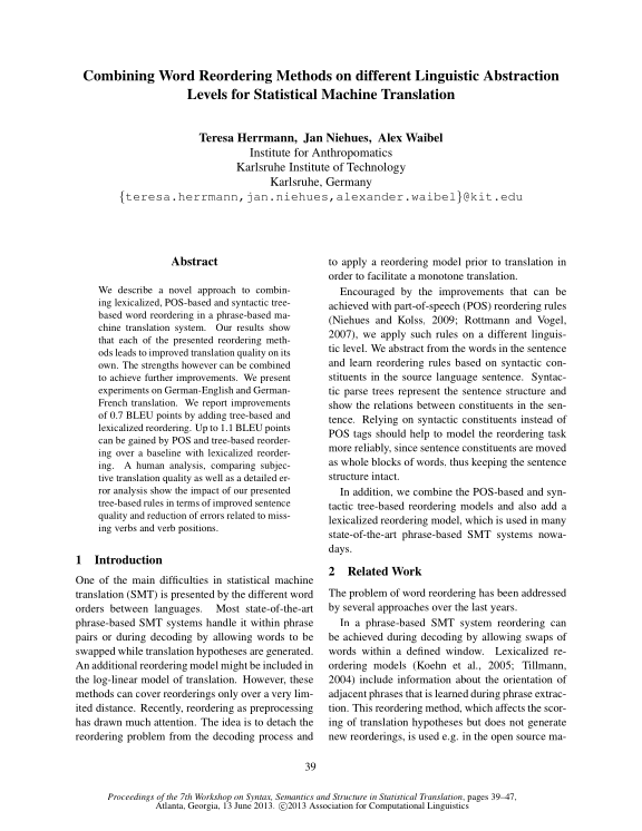 Cover der Publikation