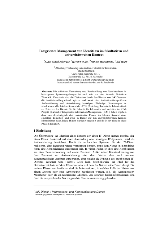 Cover der Publikation