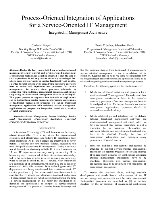 Cover der Publikation