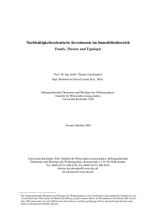 Cover der Publikation