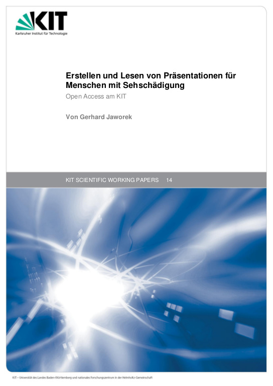 Cover der Publikation