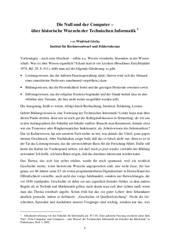 Cover der Publikation