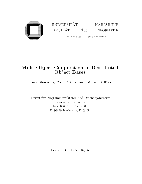 Cover der Publikation