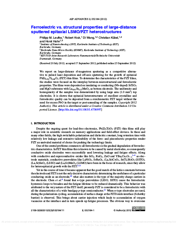 Cover der Publikation