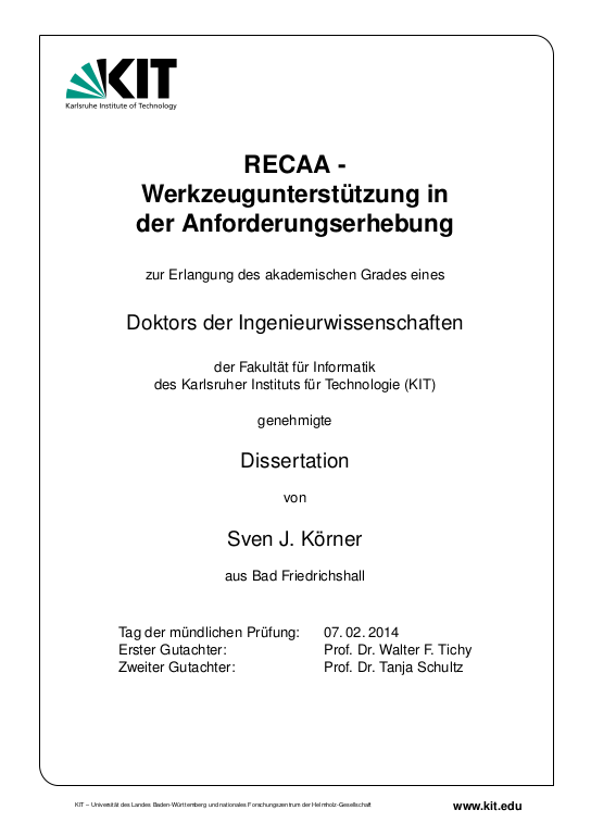 Cover der Publikation