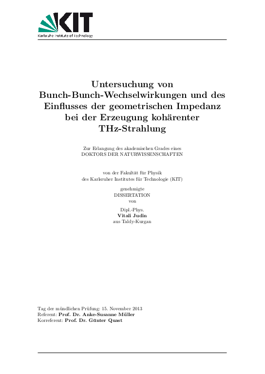 Cover der Publikation