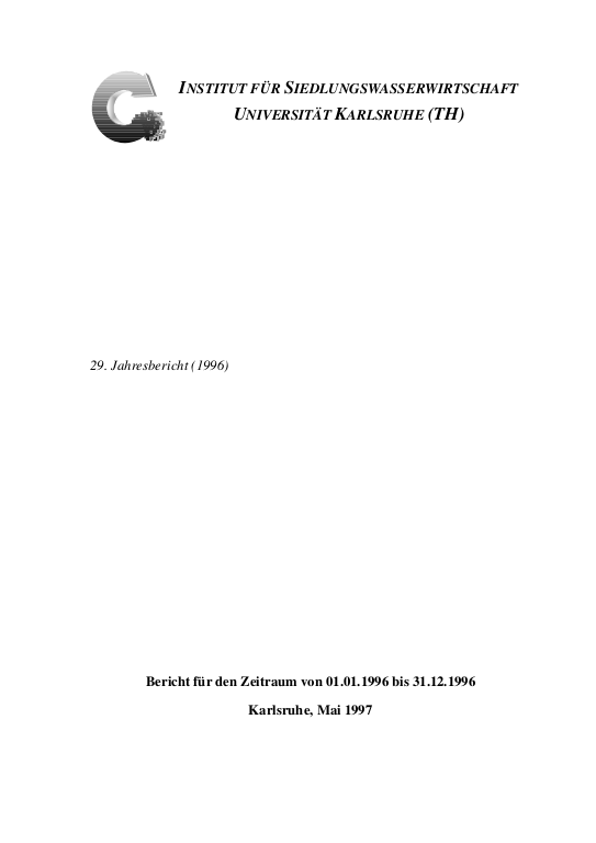 Cover der Publikation