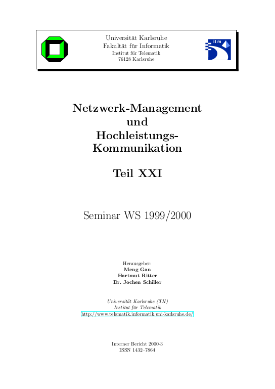 Cover der Publikation