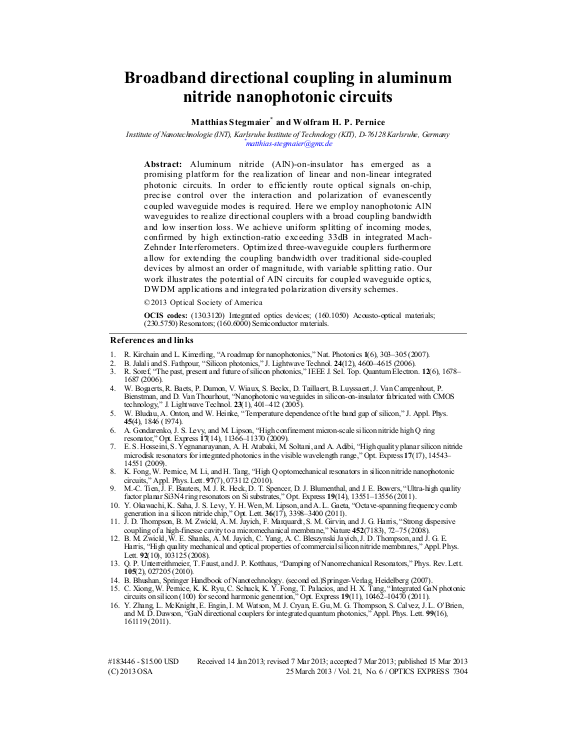 Cover der Publikation