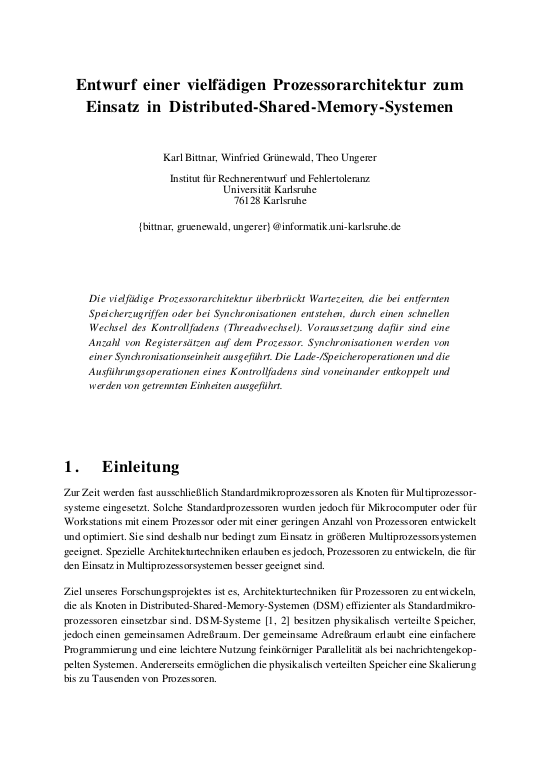 Cover der Publikation