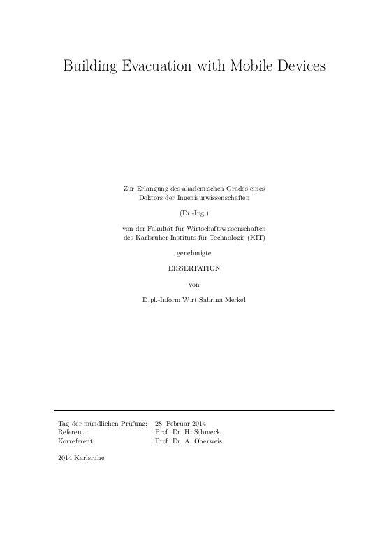 Cover der Publikation