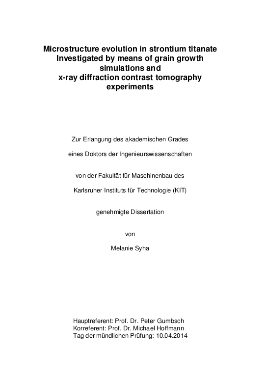 Cover der Publikation