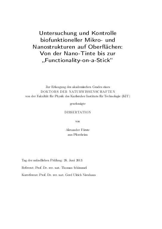 Cover der Publikation