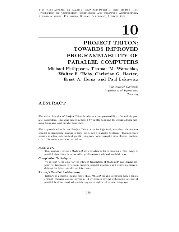 Cover der Publikation