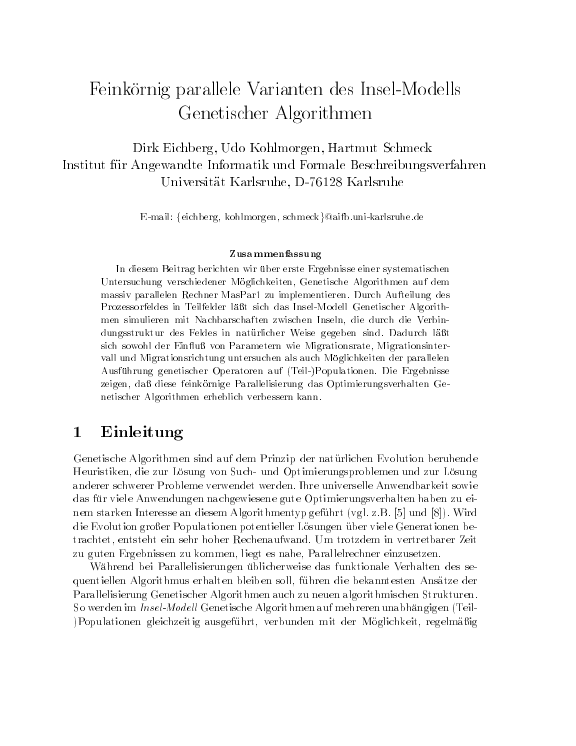 Cover der Publikation