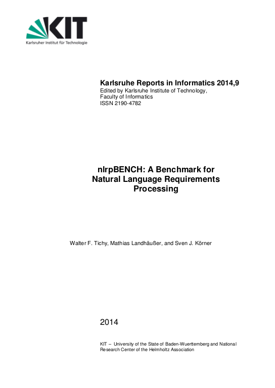 Cover der Publikation