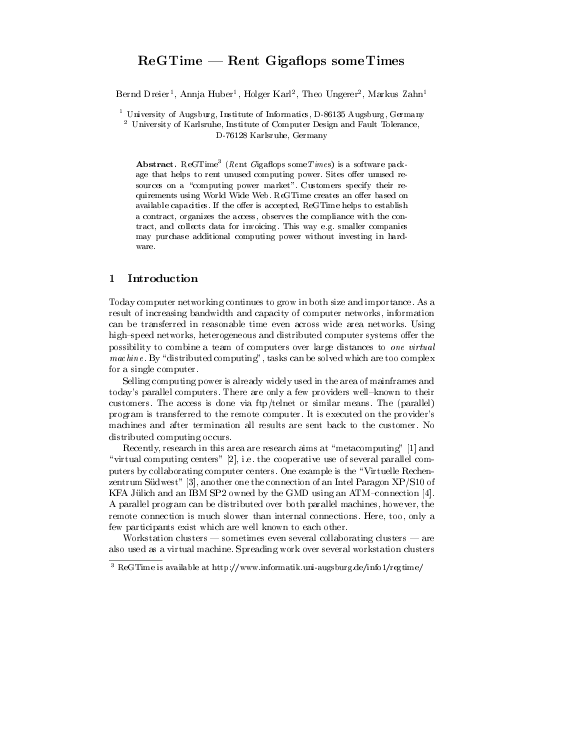 Cover der Publikation