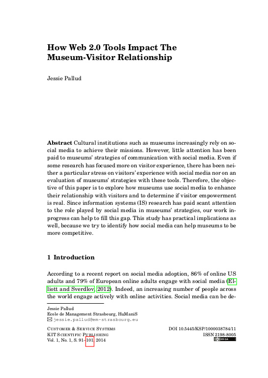 How Web 2 0 Tools Impact The Museum Visitor Relationship