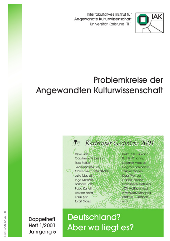 Cover der Publikation