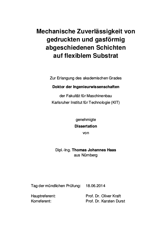 Cover der Publikation