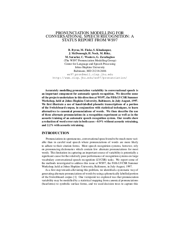 Cover der Publikation