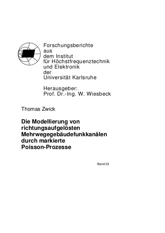 Cover der Publikation