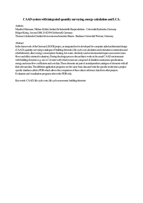 Cover der Publikation