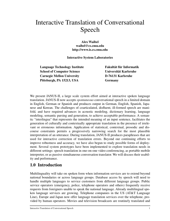 Cover der Publikation