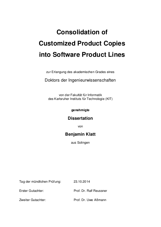 Cover der Publikation