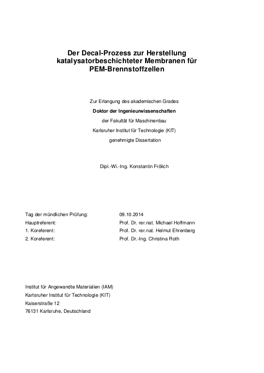 Cover der Publikation