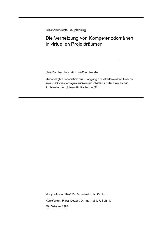 Cover der Publikation