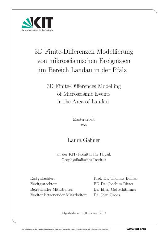 Cover der Publikation