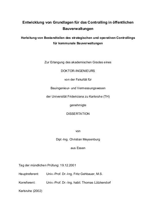 Cover der Publikation