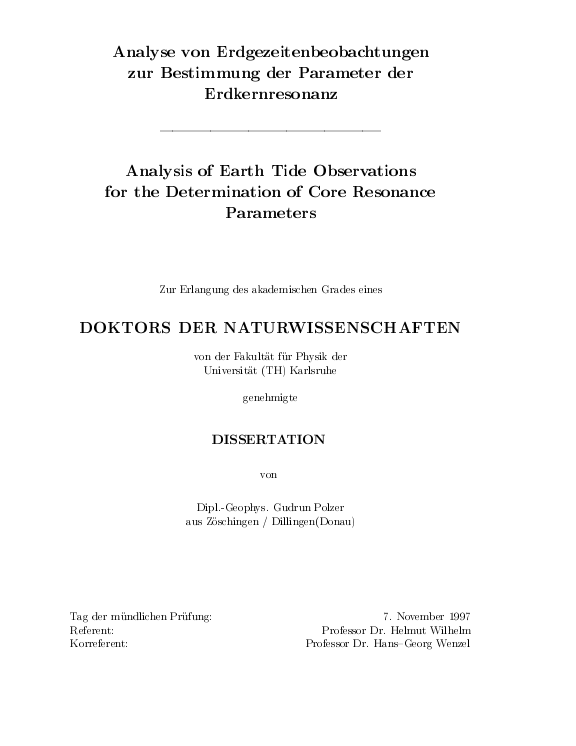 Cover der Publikation