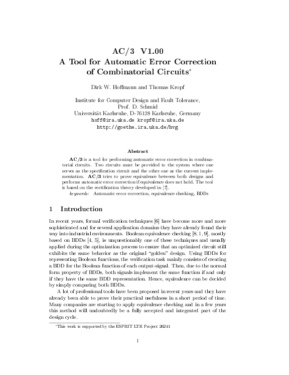 Cover der Publikation