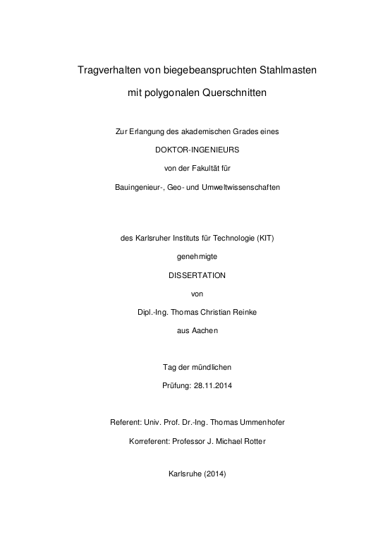 Cover der Publikation