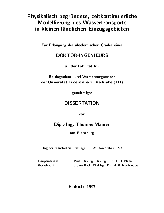 Cover der Publikation