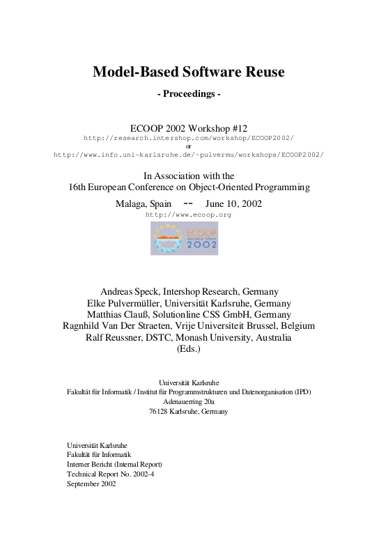 Cover der Publikation