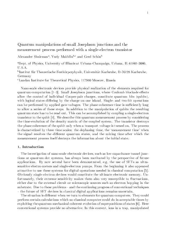 Cover der Publikation