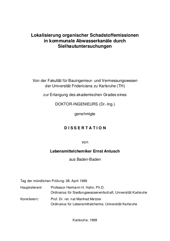 Cover der Publikation