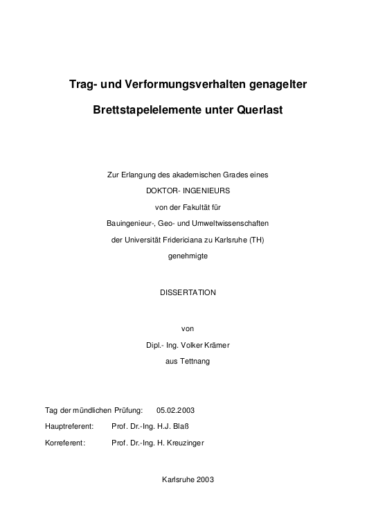 Cover der Publikation