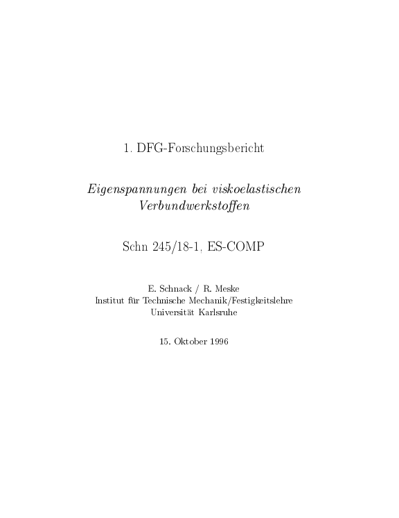 Cover der Publikation