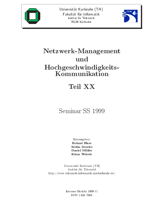 Cover der Publikation