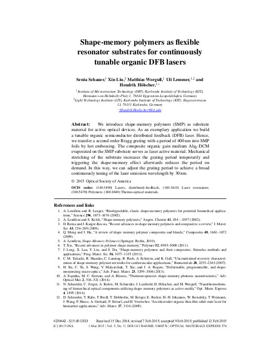 Cover der Publikation