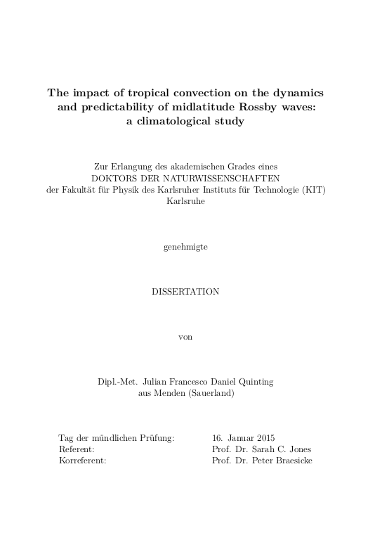 Cover der Publikation