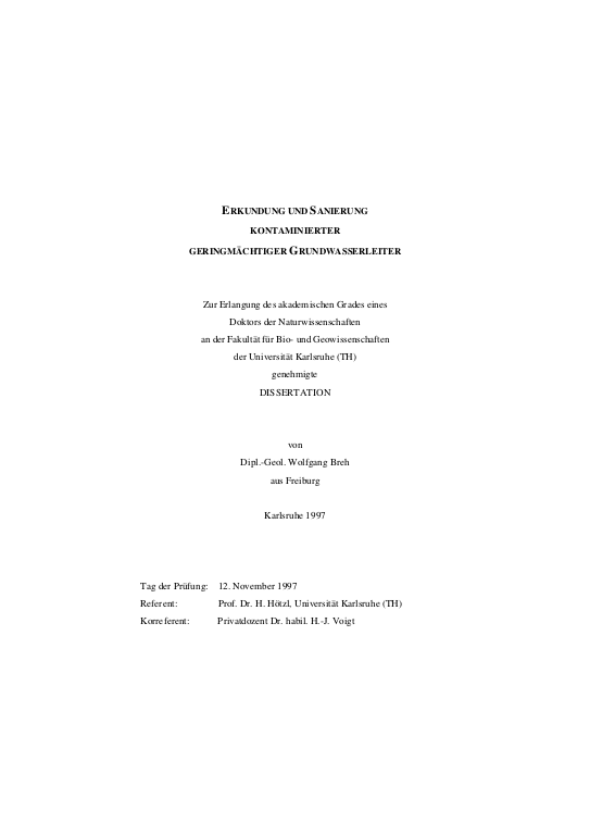 Cover der Publikation