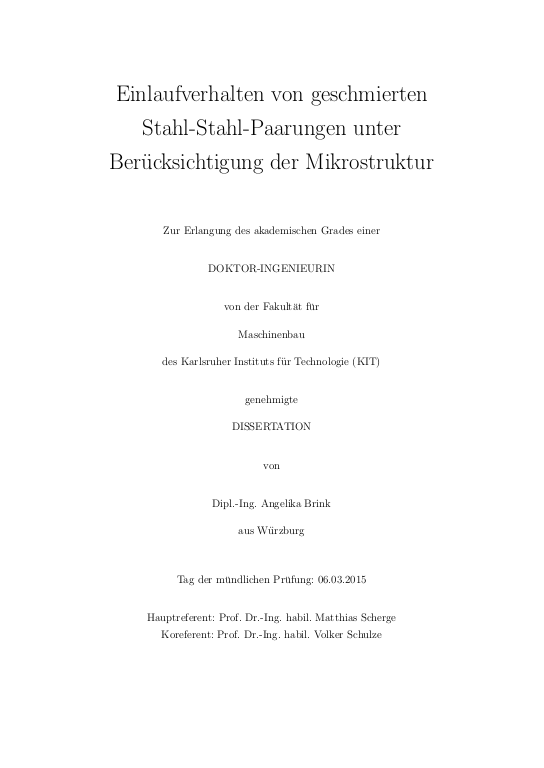 Cover der Publikation