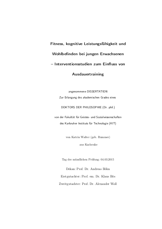 Cover der Publikation