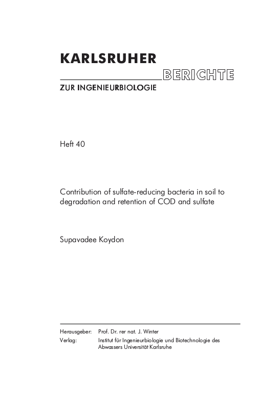 Cover der Publikation