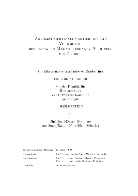 Cover der Publikation